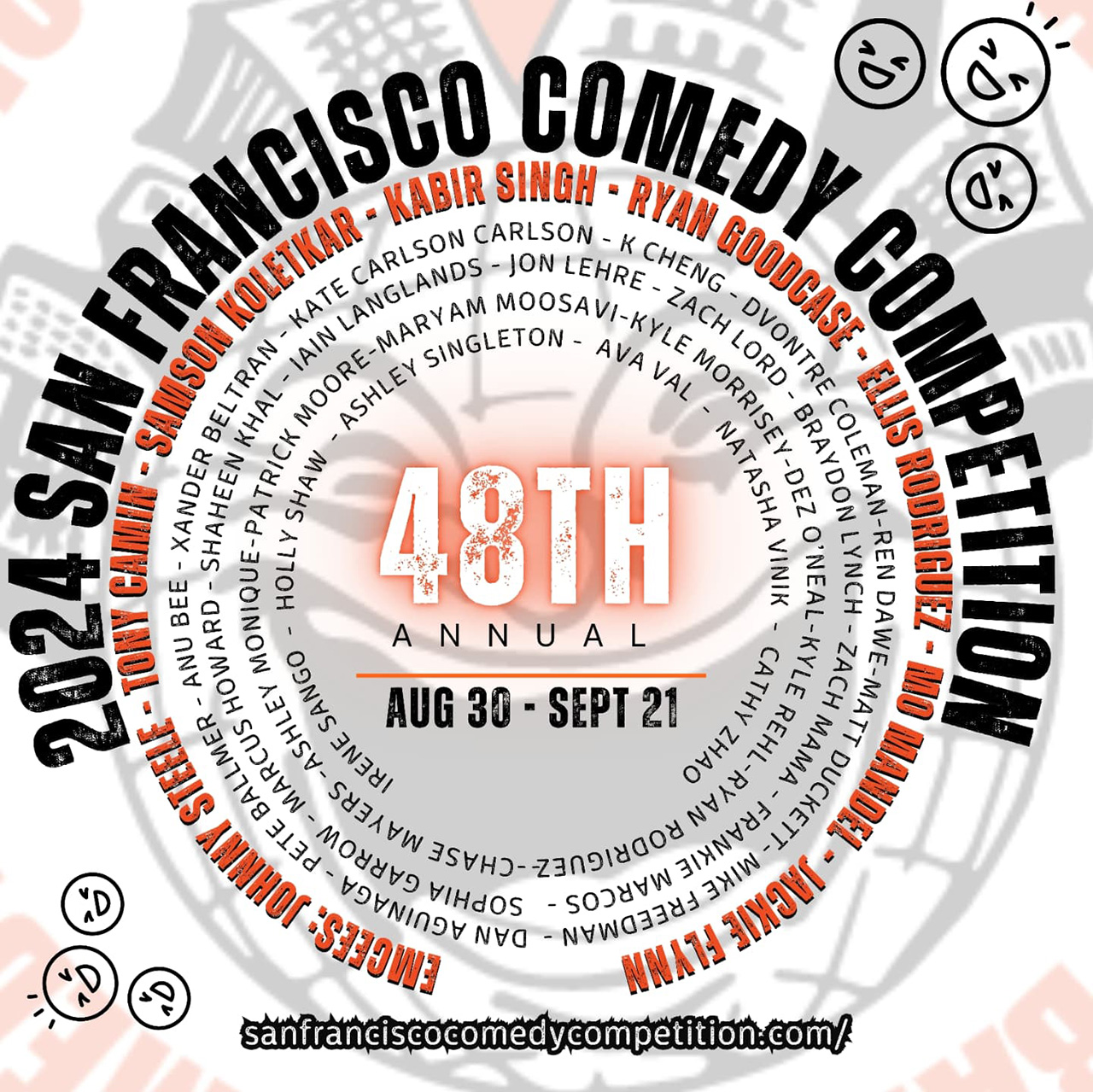 Announcing the 2024 San Francisco Comedy Competition