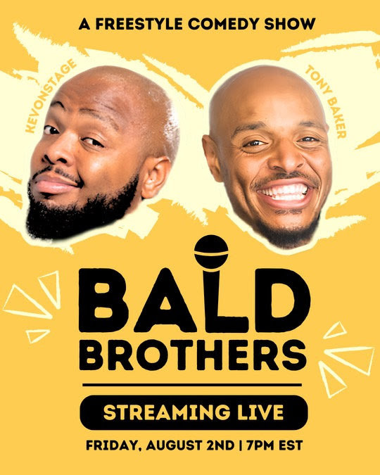 Bald Brothers – Live Online Comedy This Friday!