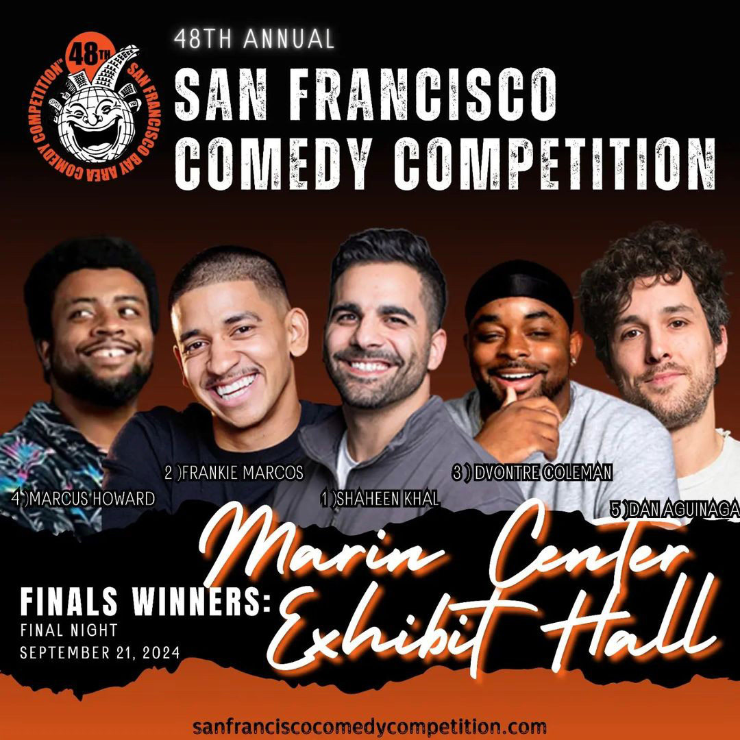 Marin Center: The Final Five: San Francisco Comedy Competition