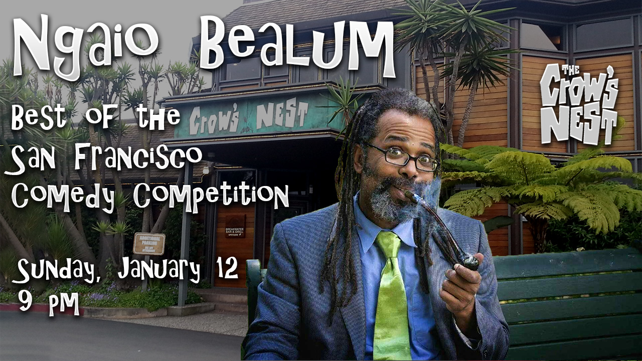 Ngaio Bealum in the Crows Nest