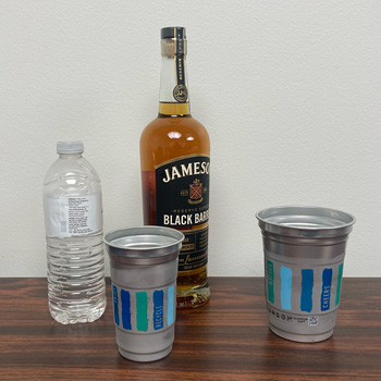 Aluminum Cups at Marin Center